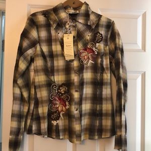 Solitaire by Ravi Khosla new embroidered blouse